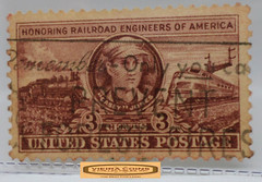 USA Postage Honoring Railroad Engineers of American 3 Cents Stamp – #S42169NQ
