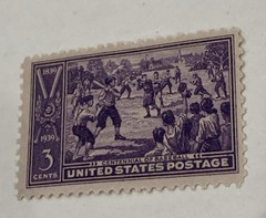 Lot of MLB Baseball Themed Postage Stamps Babe Ruth Roberto Clemente 1st Day…