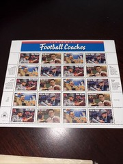 Three Sheets of Stamps- Elvis Coaches Bear US Stamps USA
