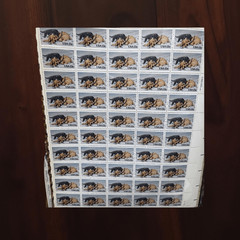 MNH Scott #2025 Puppy & Kitten 1982 – 13 Cent Stamp Sheet of Stamps