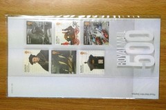 Royal Mail 500 Years Commemorative Stamps 4 Types + 6 Types UK