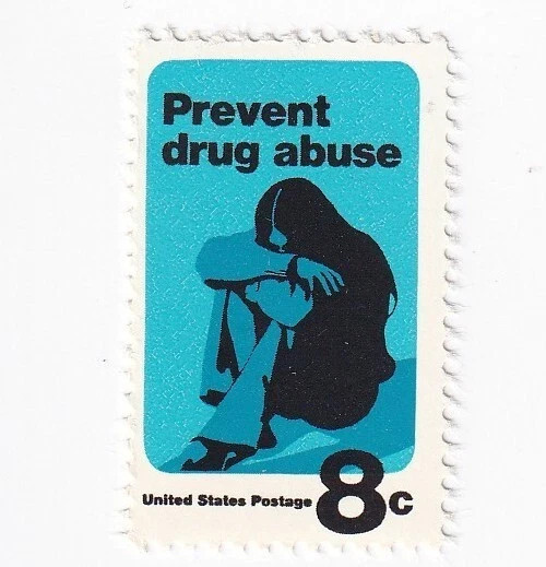 USA 1971 – Prevent Drug Abuse – MNH 8 Cent Stamp – Sc. #1438