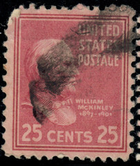 USA – 1938 – Presidential Issue – William McKinley – 25¢ – #3748