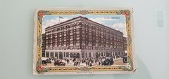 1912 WASHINGTON 1 CENT Ultra-rare Double on Antique Postcard Pack Cumberland, MD