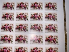 Garden Corsage sheet of 20 x 2 Forever Stamps 2 oz