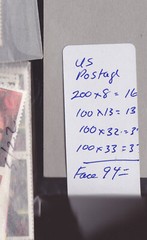 USA postage Face Value $94.00 counted and packaged your price $74.00