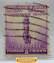 USA Postage Security Education Conservation Health 3 Cents Stamp – #S42224NQ