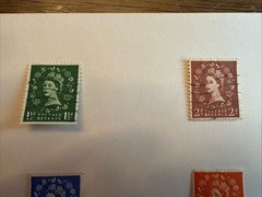 Queen Elizabeth II Stamps, Vintage Collection, Great Condition