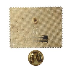 LOVE Two Birds and Heart USA 25c Stamp Type Retro Pins Collectors Pin Badges