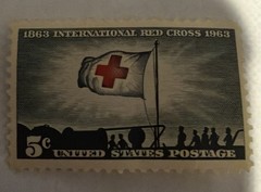 International Red Cross Centennial Postage Stamp