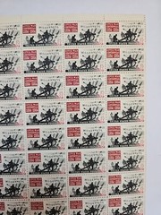 Stamp US Postage 5c 5 Cent Sheet OF 50 Stamps Civil War 1864-1964 The Wilderness