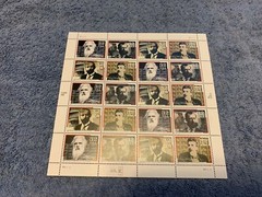 US SCOTT 3061 – 64 PANE OF 20 PIONEERS OF COMMUNICATION STAMPS 32 CENT FACE MNH