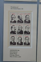 US Postage stamp sheets 36 US Presidents, 36 twenty two cent stamps.