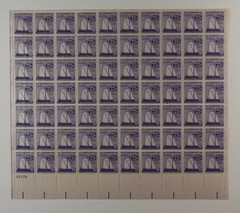 US SCOTT 1095 SHEET OF 70 SHIPBUILDING STAMPS 3 CENT FACE MNH
