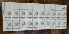 USPS Carl Sandburg American Poet & Biographer 13 Cent