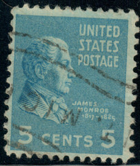 USA – 1938 – Presidential Issue – James Monroe – 5¢ – #3179