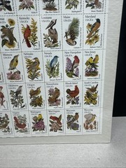 1981 USPS 50 States Birds and Flowers, 20c Commemerative Stamps Sealed