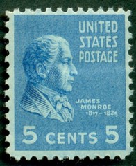 #810 5¢ JAMES MONROE, LOT 300 MINT STAMPS, SPICE UP YOUR MAILINGS!