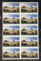 2012USA #4591 Forever New Mexico Statehood – Block of 10 mint postage