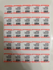 7 Sheets of $5.00 Stamps