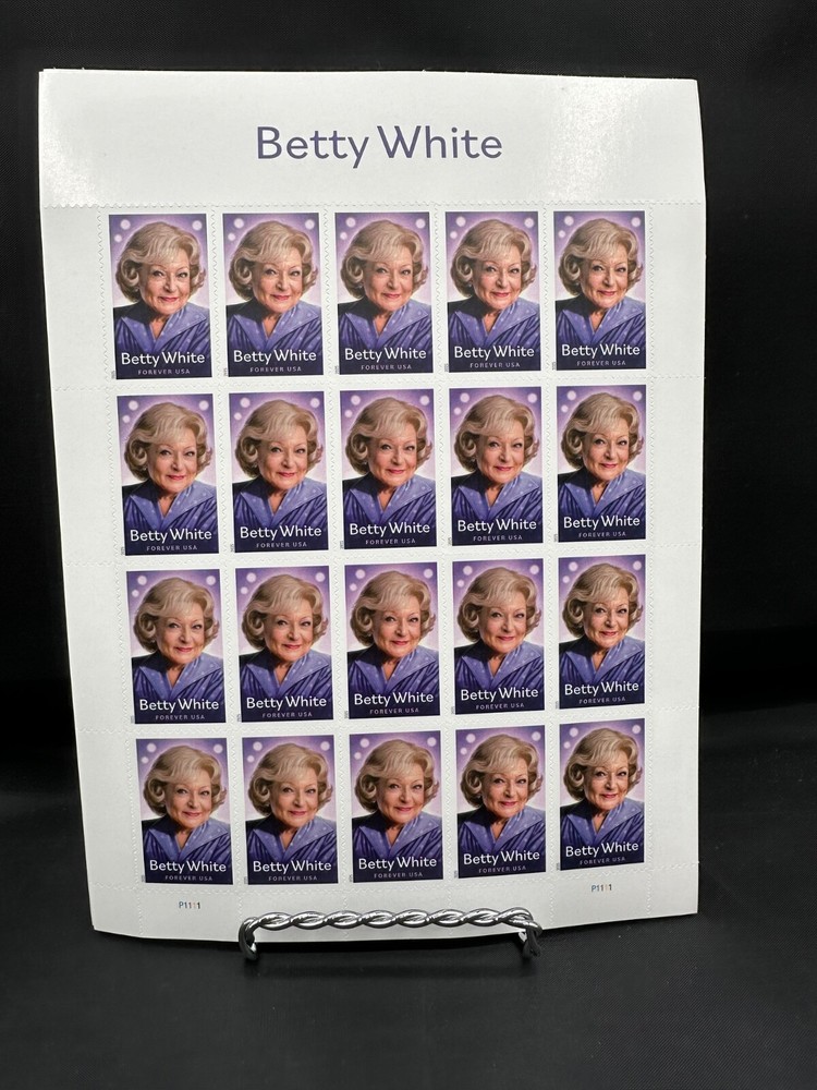 US SCOTT 5976 SHEET OF 20 BETTY WHITE FOREVER STAMPS MNH