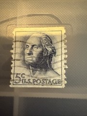 George Washington 5 Cent Stamp