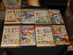 Celebrate the Century Sealed Stamp Sets #1, 2, 3, 4 (1900s-1930s) w/COMIC BOOKS!