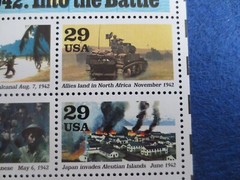 DOC’s Scott #2697 WWII 1942 INTO THE BATTLE 29 Sheet of 20 1992 MNH OG VF/XF