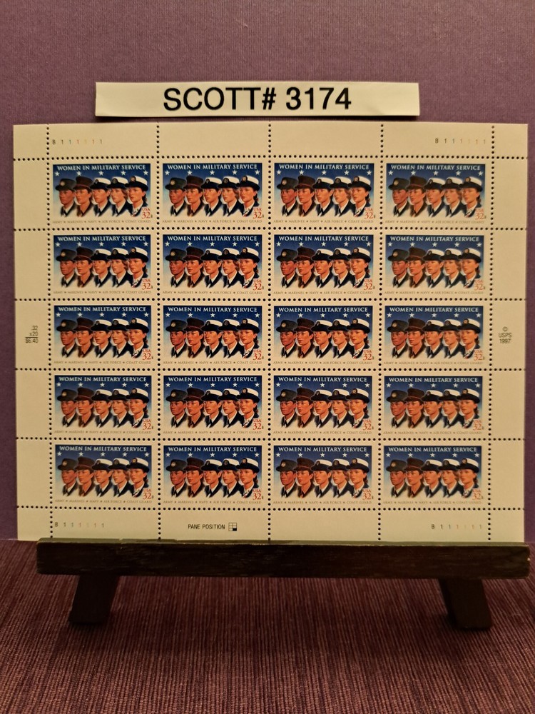 Scott # 3174 Women in Military Service – USPS Postage Stamps
