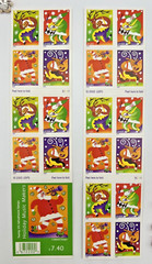 #3825-38287 Holiday MUSIC MAKERS 37¢ Christmas 7 Books x 20 = 140 Stamps FV51.80