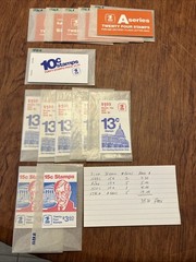 Lot Of Mint Unused US Postage Stamp Booklets $34.20 Face – Vintage 1970s
