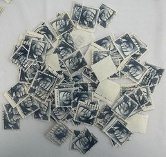 Cancelled Vintage US Presidents Definitive Stamp Lot Washington Jackson Lincoln