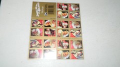 Authentic 2 sheets of 20 Sparkling Holidays Forever Stamps Santa (40) stamps