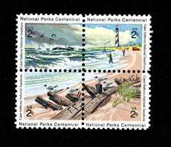 US Stamps – National Parks Centennial Block of 4 stamps SC# 1448-1451 MNH