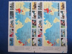 DOC’s Scott #2697 WWII 1942 INTO THE BATTLE 29 Sheet of 20 1992 MNH OG VF/XF