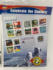 Sealed CELEBRATE THE CENTURY 1940-1990. Lot of 6 Sheets Set US Stamps NEW