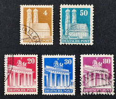 GERMANY DEUTSCHE POST ALLIED OCCUPATION ZONE 1948