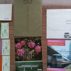 Private Railway and National Railway Commemorative Tickets, Bundle