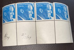 ROBERT F. KENNEDY–Block of 4 Collectible Unused 1979 Stamps–FREE SHIPPING!