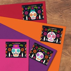 USPS Day of The Dead 2021 Forever Stamps – Sheet of 20 Postage Stamps