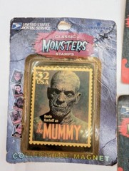 Vintage United States Postal Service Stamps Classic Monsters Series Lot 4 LV29