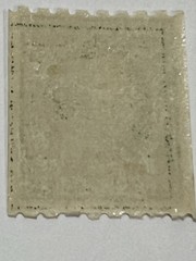 US Stamp Scott #390 1c Perf 8-1/2 Vertically, MHR OG Gum very light HR