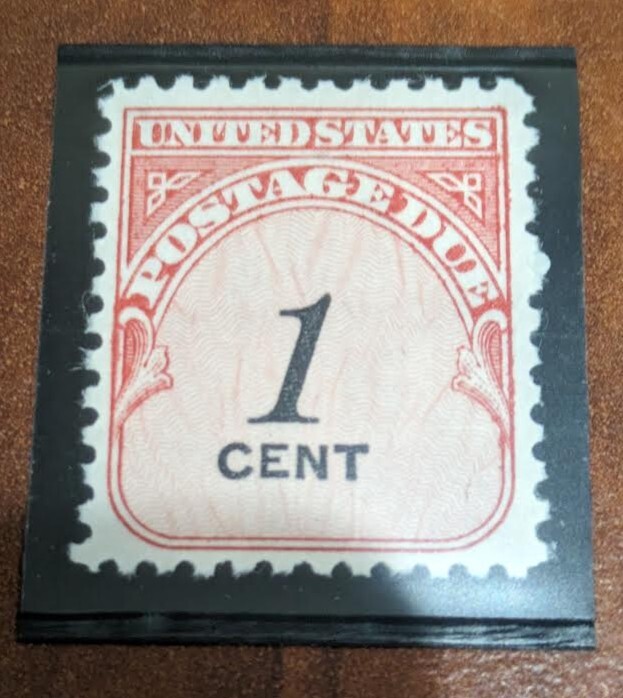 USA – 1959 – Postage Due – Numeral Stamp – 1¢ – #2659