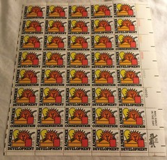 40 USPS Stamps 13 Cent – Energy Construction / Development s1723-24 Energy Issue