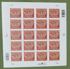 Combo 4×20 = 80 of Holiday ORNAMENTS Christmas Santa 37¢ US Stamps. Sc 3883-3890