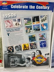 Sealed CELEBRATE THE CENTURY 1940-1990. Lot of 6 Sheets Set US Stamps NEW