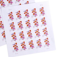 USPS Sunflower Bouquet Two Ounce Forever Stamps – Sheet of 20 Postage Stamps