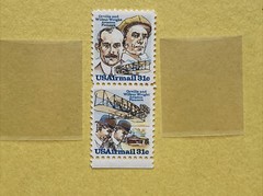 Orville and Wilbur Wright Aviation Pioneers 31c US Airmails