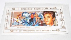 Madagaskar 1995 Elvis Presley Postage Stamp – 60th Anniversary 1935-1977