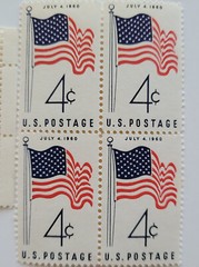 Old Glory Postage Stamps Lot of 16 US Flag Sc#1094 #1132 #1622 #1208 MNH OG